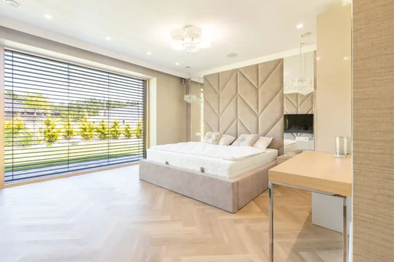 luxusná spálňa rúžovo biela Bratislava