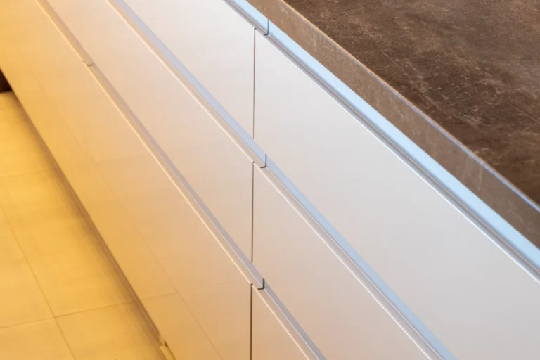 Detail na minimalistickú kuchynskú linku